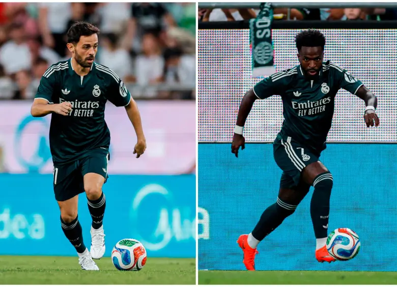 Bernardo Silva y Vinicius, las dos grandes novedades del Real Madrid frente a Ferencvaros. FOTOS: X Real Madrid