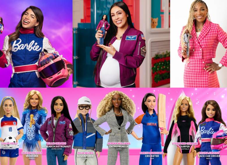 Barbie lanza su “Dream Team” por el Día de la Mujer: 8 pioneras globales y una latina en la lista 