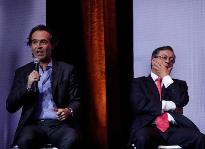 Federico Gutiérrez cuestionó supuestas alianzas de Gustavo Petro con criminales. FOTO: COLPRENSA
