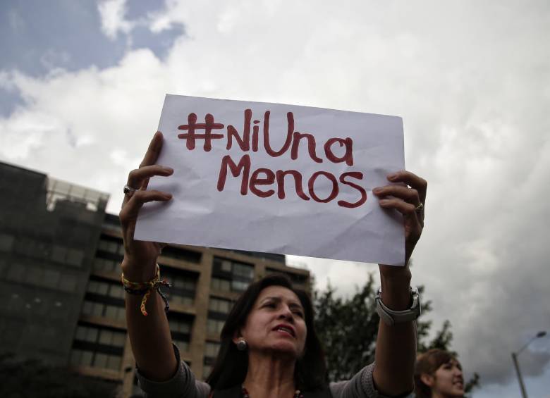 Entre enero y junio de este año han ocurrido más de 417 feminicidios en Colombia. Foto: Colprensa
