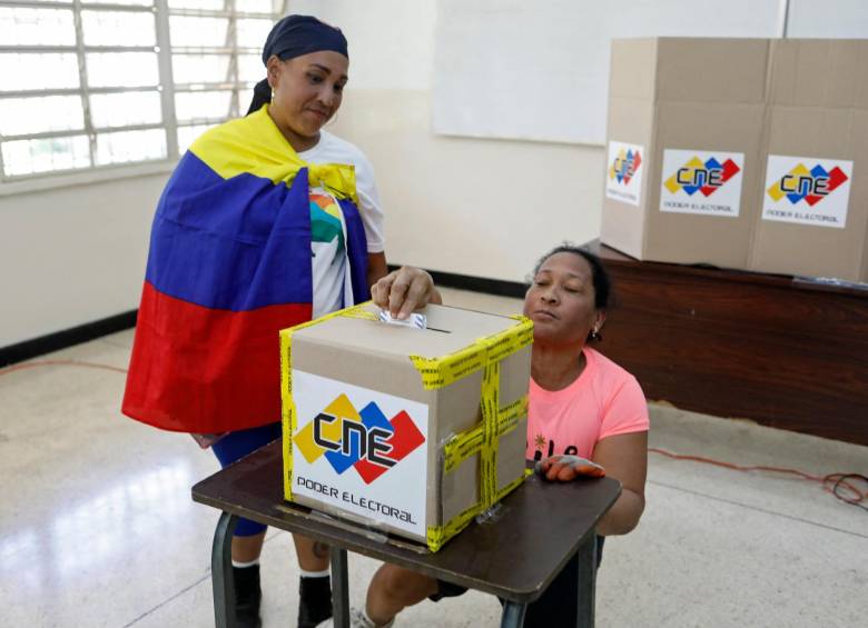 El referendo propone crear una provincia venezolana llamada “Guayana Esequiba” y otorgar nacionalidad a sus habitantes. FOTO AFP