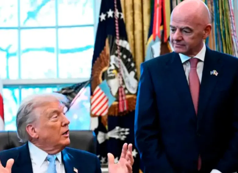 El presidente de Estados Unidos, Donald Trump, ha tenido un papel activo en la organización del Mundial de Norteamérica en los últimos meses. FOTO: Tomada de X @Fifa