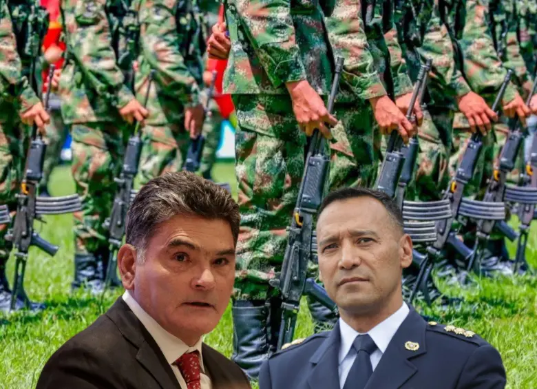 La Procuraduría y el Ministerio de Defensa tienen cifras que no coinciden entre el número de efectivos de las Fuerzas Militares. Fotos: EL COLOMBIANO y Colprensa
