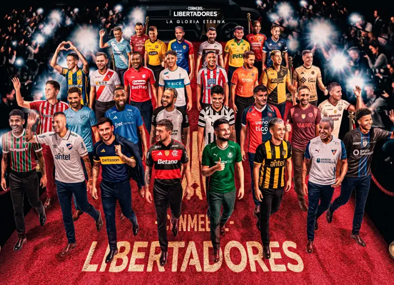 Todo está listo para conocer cómo quedará la fase de grupos de la Copa Libertadores 2026. FOTO @Libertadores