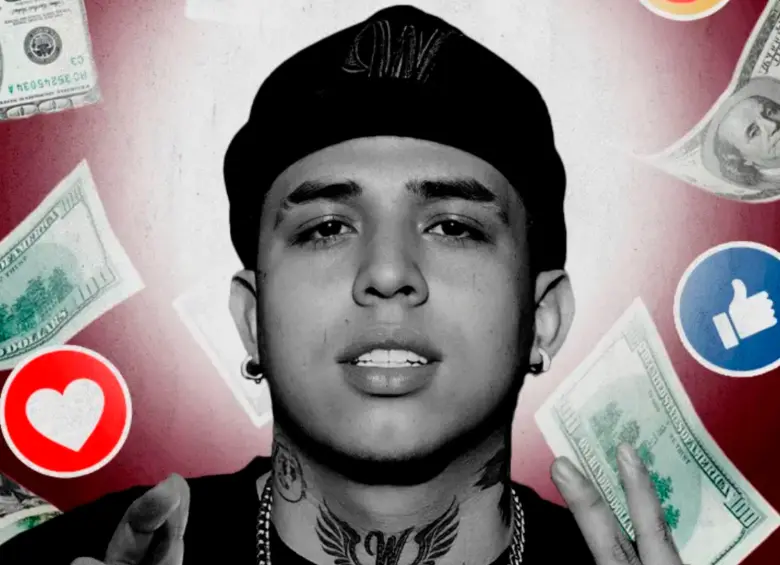 El colombiano Westcol es el streamer más seguido en la región. Esta semana entrevistó al presidente Gustavo Petro. FOTO: Composición EL COLOMBIANO