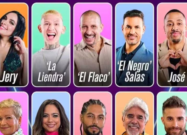 El polémico programa de TV, La Casa de los Famosos Colombia, reúne a estrellas de la televisión y las redes sociales para que convivan durante varios meses. FOTO: Tomada de redes sociales La Casa de los Famosos Colombia