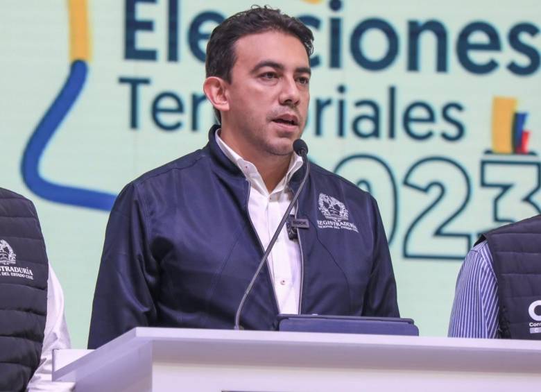 Reveló que se activó un plan especial de protección a las sedes de la entidad en 62 municipios del país luego de presentarse empates técnicos en el preconteo. FOTO: TWITTER REGISTRADURÍA