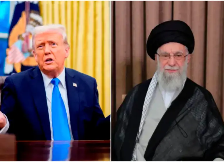 Donald Trump, presidente de Estados Unidos, y el ayatolá Alí Jamenei, líder supremo de Irán. FOTOS: Getty