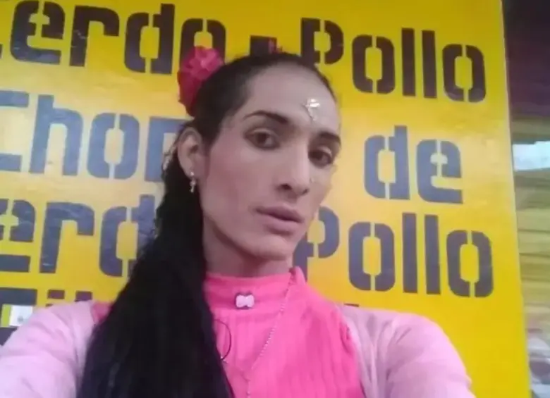 Ella era Sara Millerey González, una mujer trans de 32 años, de Bello, Antioquia. FOTO: REDES SOCIALES
