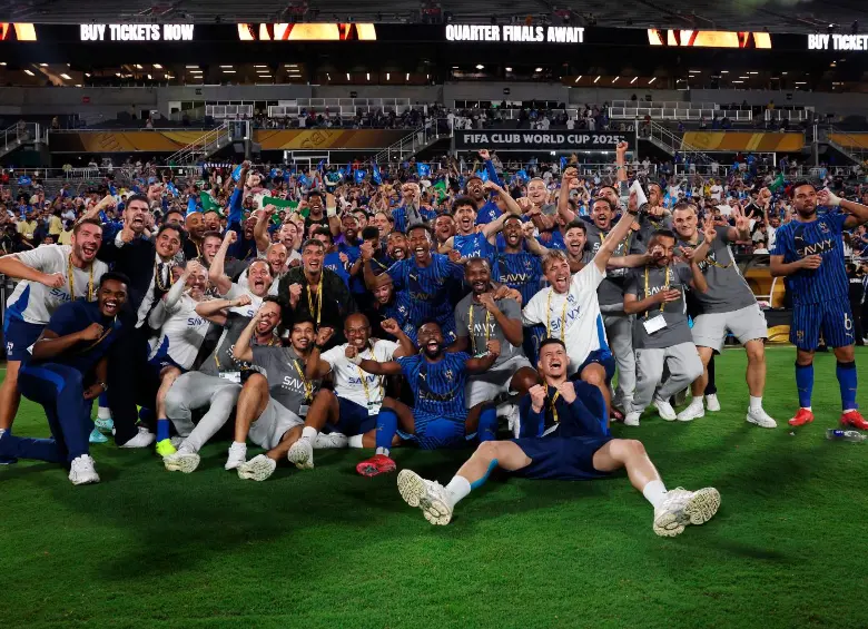  Al Hilal se convierte en el sexto equipo en clasificarse a los cuartos de final del Mundial de Clubes 2025. FOTO: GETTY 