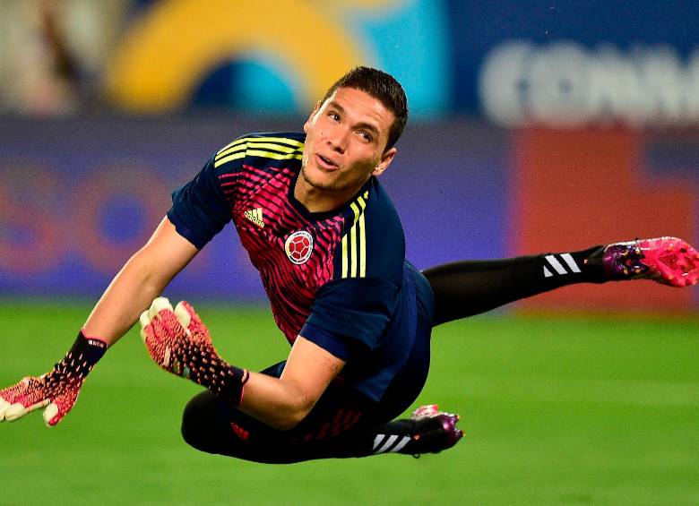 El arquero Aldair Quintana es una de las caras nuevas de la Selección Colombia para los amistosos de la fecha Fifa del 2026. Foto: GETTY