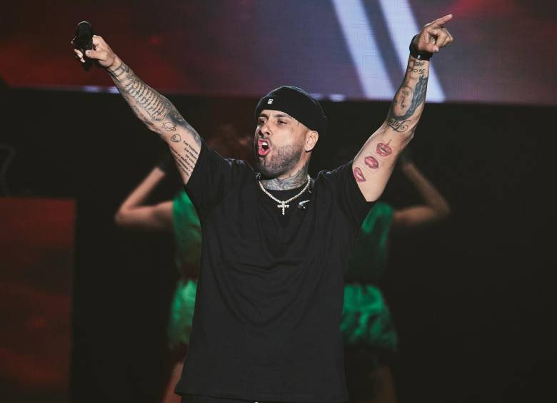 Nicky Jam fue uno de los pioneros del reguetón, junto con Daddy Yankee. FOTO GETTY