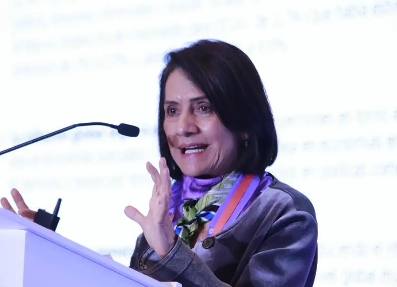 La codirectora del Banco de la República, Olga Lucía Acosta.