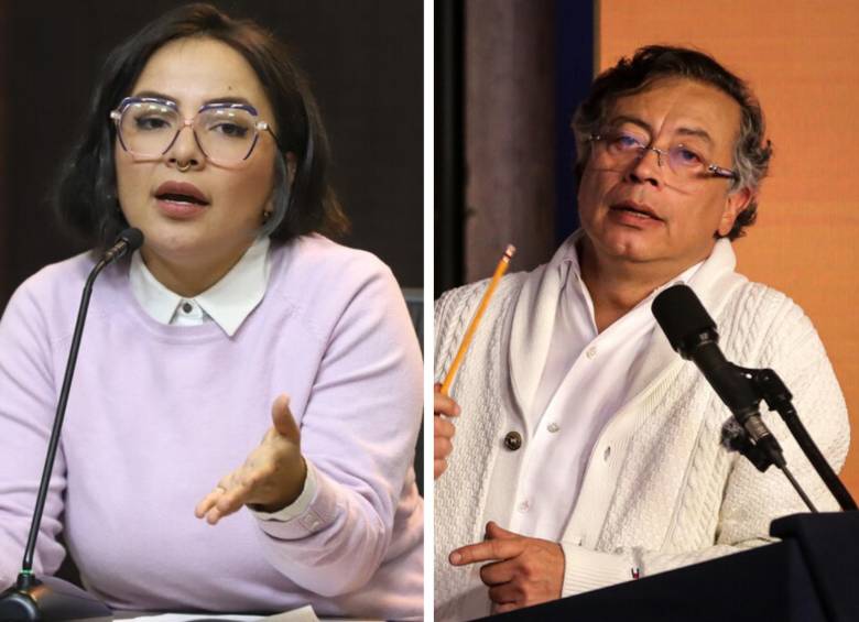 La aspirante al Senado, Jennifer Pedraza, le respondió al presidente que es él quien debe “pedir disculpas”. Foto: Colprensa.