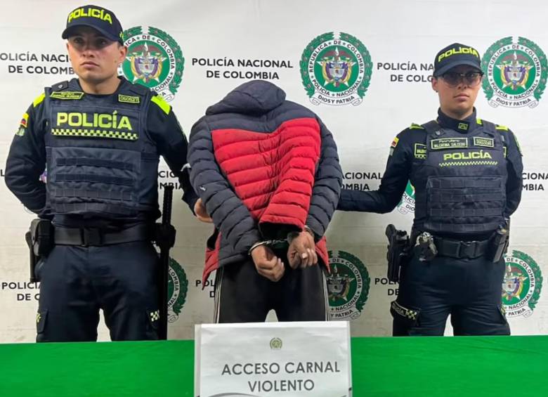 Bastaron solo cuatro semanas fuera de prisión para que un hombre de 31 años volviera a estar en el radar de las autoridades en Bogotá. FOTO: Policía Metropolitana de Bogotá