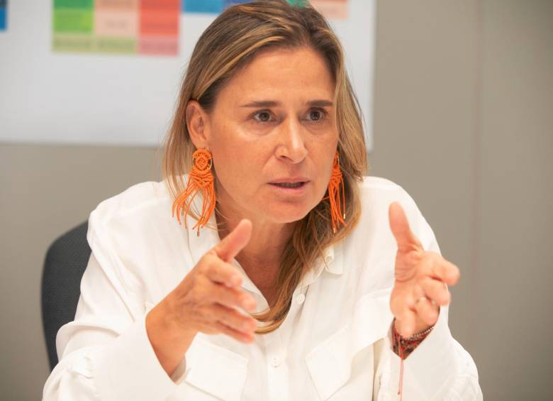 Mónica Ospina, directora de Medellín Cómo Vamos, señaló que el Distrito tiene muchos desafíos en los próximos 4 años. FOTO Esneyder Gutiérrez