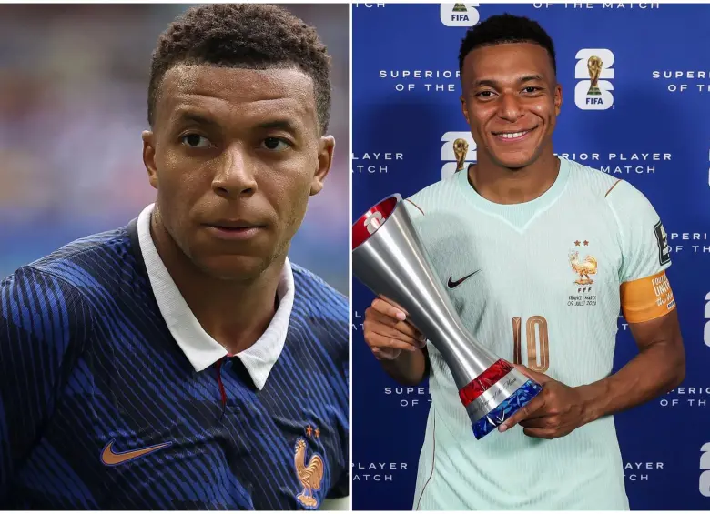 Mbappé fue el goleador y uno de los mejores jugadores del Mundial 2026. FOTO: Tomada de redes sociales @KMbappe y Getty