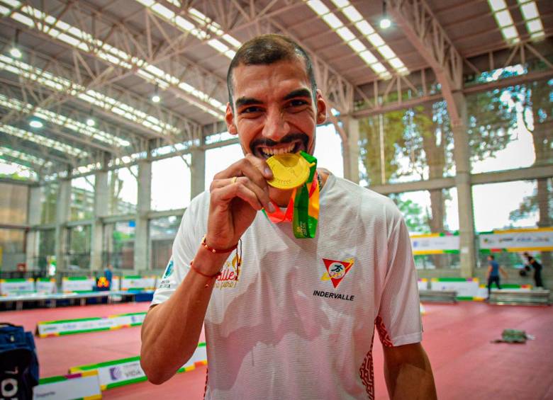 John Edison Rodríguez se clasificó por ser el mejor de América en el ranking de su categoría. FOTO Tomada de ‘X’: @MinDeporteCol
