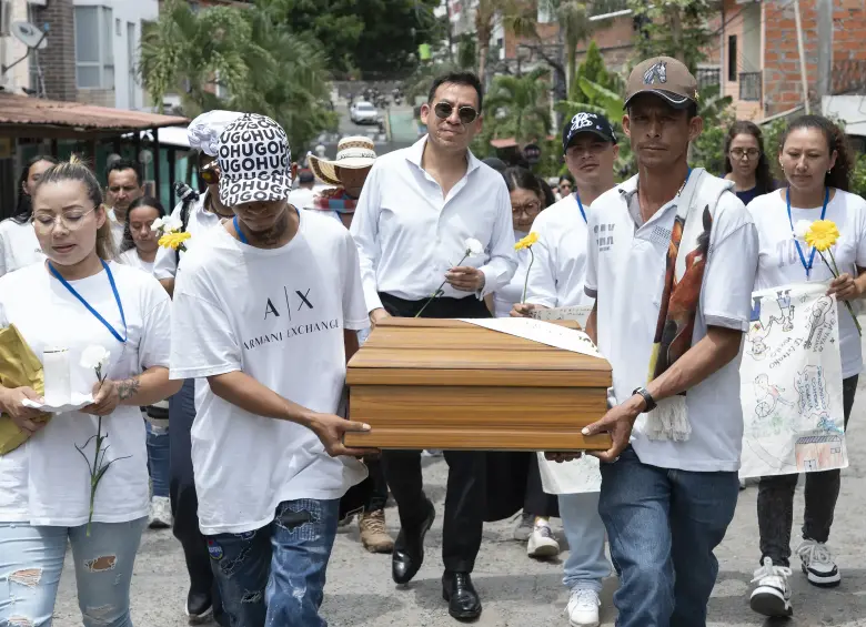 Los restos fueron recuperados en el cementerio de Carepa tras labores de exhumación. FOTO: JEP.