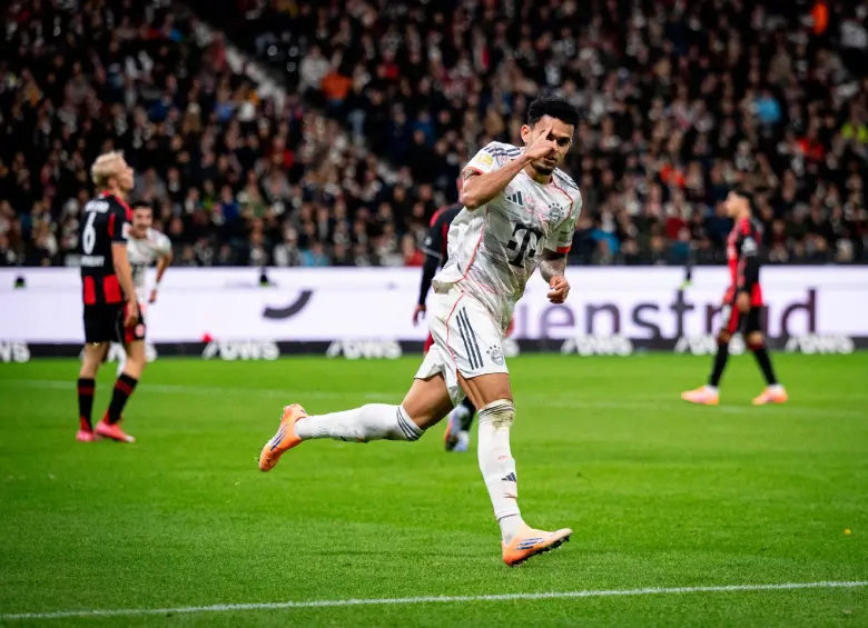 Luis Díaz ya suma cinco goles en la Bundesliga. FOTO: Tomada de X-BAYERN
