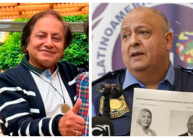 Petro negó que el escándalo del Pacto de La Picota haya ocurrido fungiendo como integrante de la Comisión Latinoamericana de Derechos Humanos, como aseguró Ricaurte (derecha). FOTO: Archivo particular/Colprensa