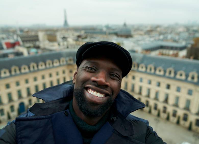 Omar Sy, protagonista de Lupin. FOTO Cortesía
