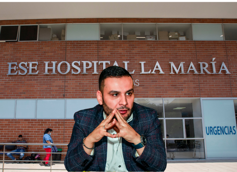 Lucas Cañas, exconcejal de Medellín, deberá responder por un caso de presunta corrupción en el Hospital La María. 