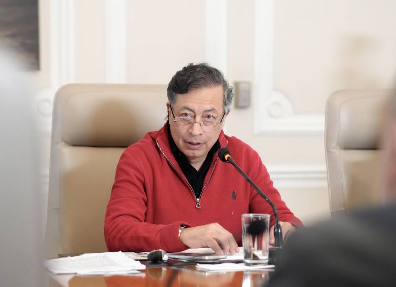 El presidente Gustavo Petro calificó como una “tontería” la actual política monetaria del Banco de la República. Foto: Presidencia