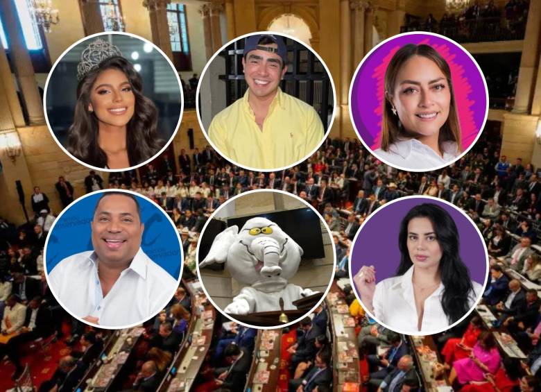 ¿Cómo les fue a los influencers aspirantes al Congreso? Los que ganaron y los que se quemaron. Foto: EL COLOMBIANO y redes sociales