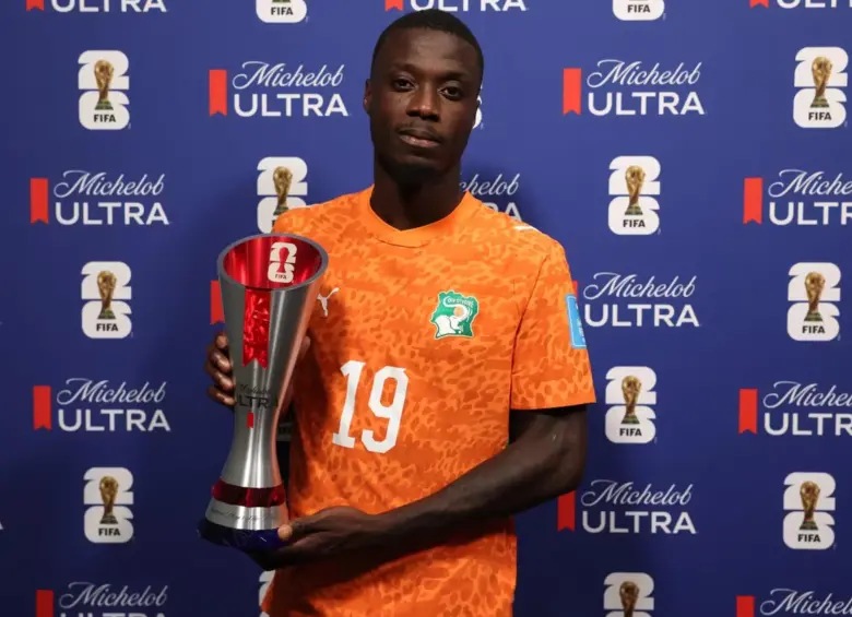 Nicolas Pépé fue el mejor jugador del partido vs. Curazao. FOTO: Fifa