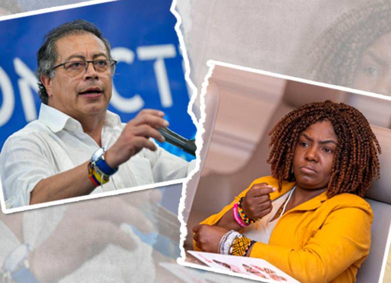 El presidente Gustavo Petro llegó a la Casa de Nariño gracias al caudal electoral que le aportó Francia Márquez. Hay malestar en las comunidades afro de Colombia.. FOTO Presidencia