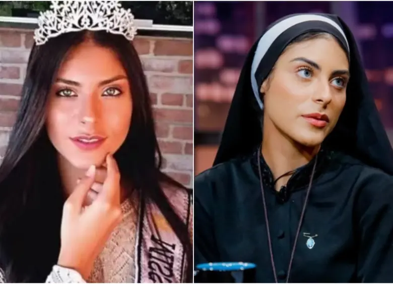 Kamila Rodrigues Cardoso, más conocida como la hermana Eva, de 21 años, decidió dejar el modelaje para dedicarse a la vida religiosa, por lo que ahora es una monja de Brasil. FOTO: REDES SOCIALES
