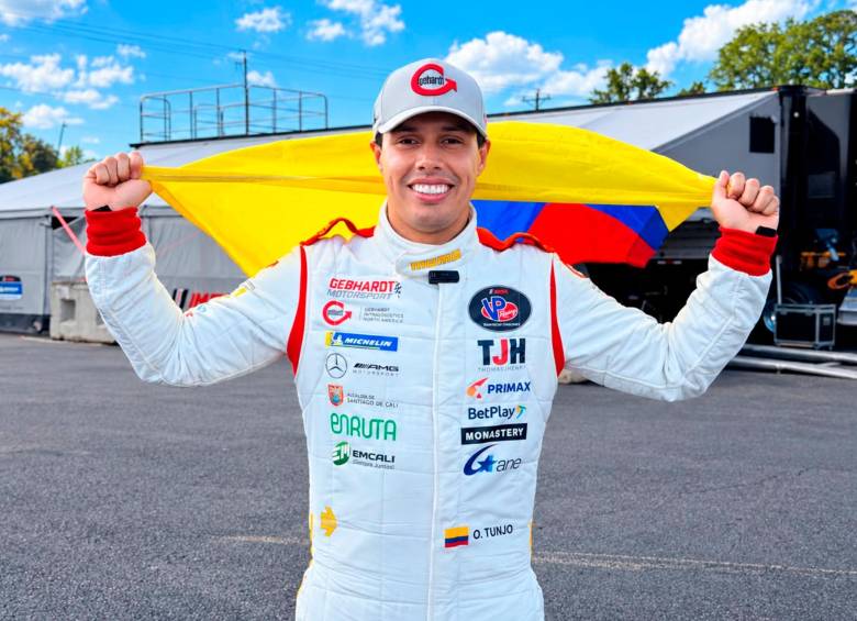 Óscar Tunjo dominó de punta a punta el campeonato. Se coronó a falta de una carrera en Atlanta, Georgia. FOTO cortesía