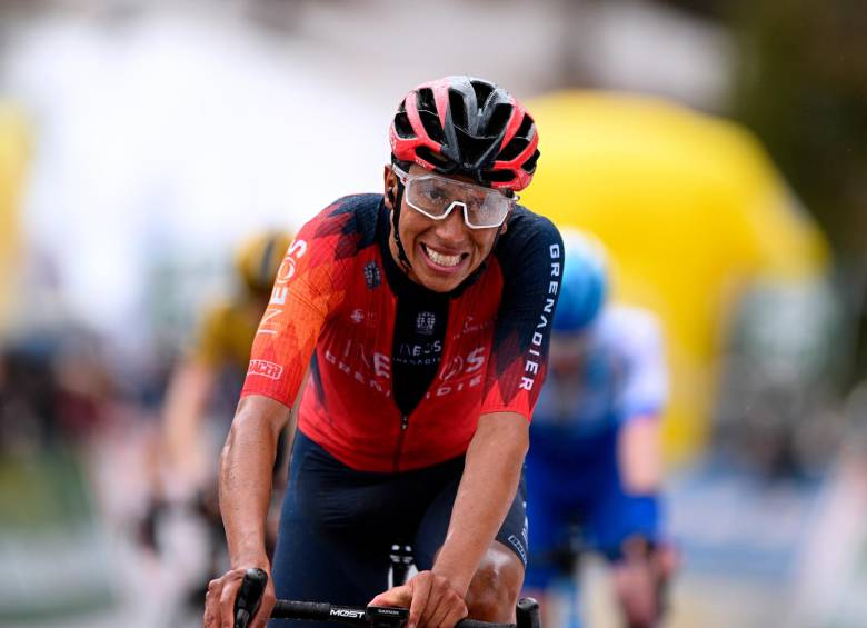 Egan Bernal, de 27 años, tiene contrato con el Ineos hasta 2026. FOTO: GETTY