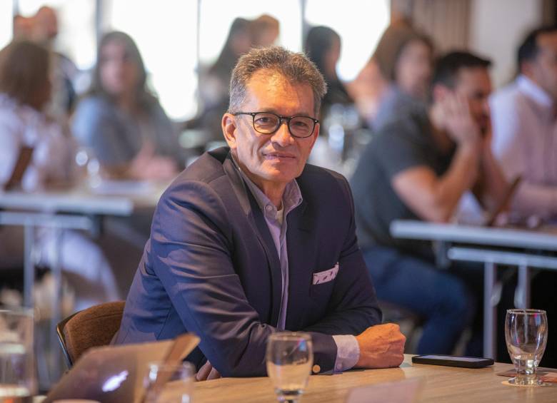 Javier Díaz, presidente de Analdex, se refirió a los retos de Colombia para ser global. FOTO EL COLOMBIANO