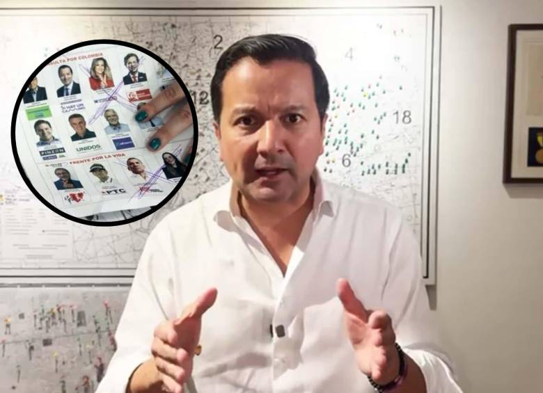 David Luna señaló que habría voceros que dicen ser del Gobierno pidiendo anular los tarjetones de las consultas con “mamarrachos”. Foto: Cortesía