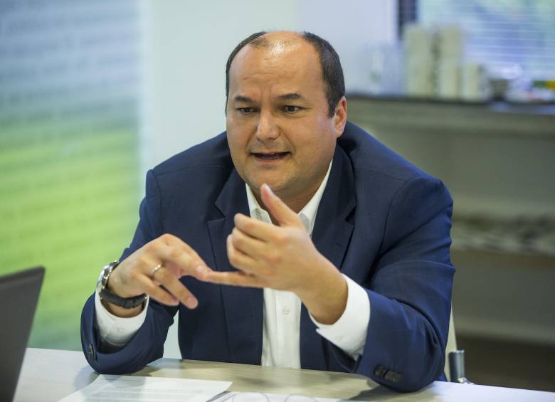 Presidente de Odinsa Mauricio Ossa. Foto: EL COLOMBIANO