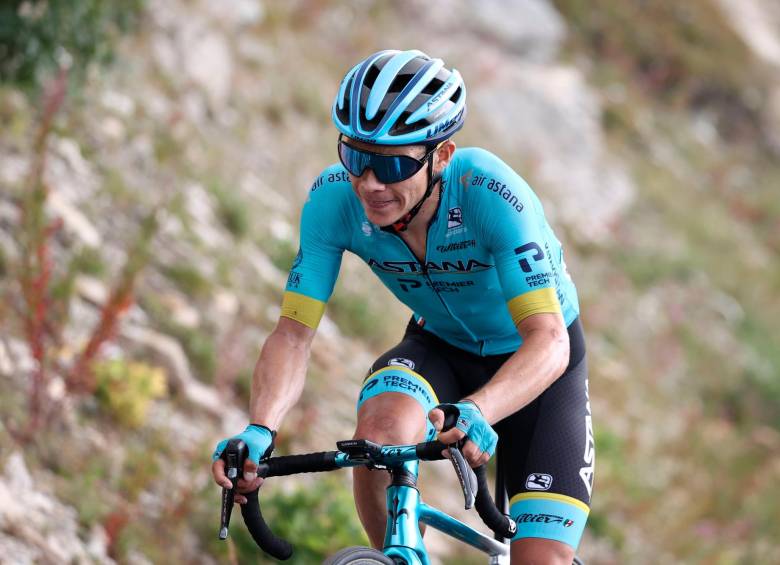 Miguel Ángel López viene de ser tercero en la Vuelta a Burgos. FOTO: AFP