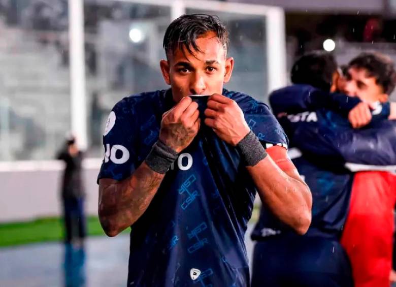 Sebastián Villa ya está en los octavos de final de la Copa Libertadores con Independiente Rivadavia. FOTO GETTY