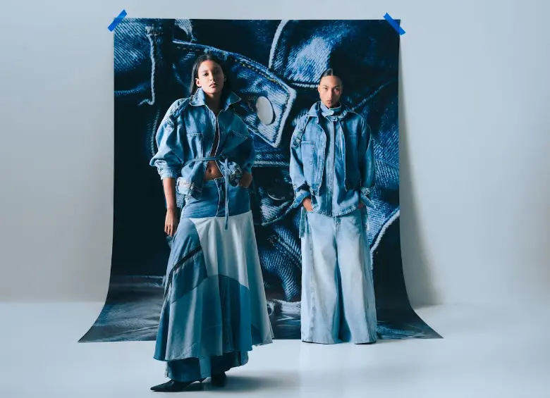 En total, la colección está conformada por nueve piezas, siete de ellas en denim. FOTO: GEF.