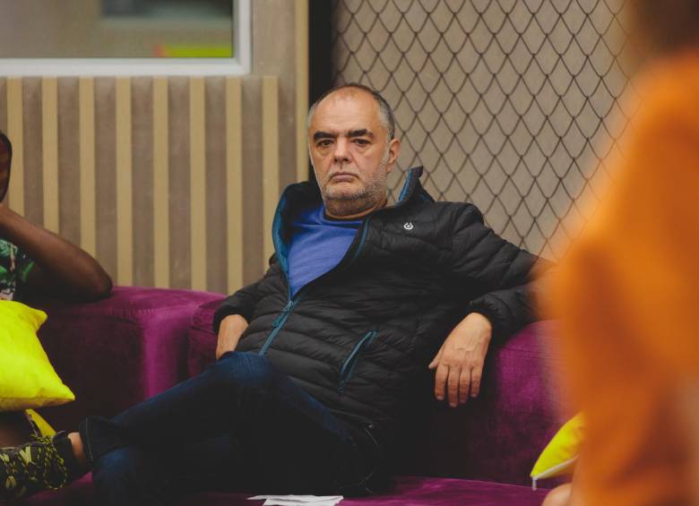 Beto Arango, el tercer eliminado de La casa de los famosos. FOTO Cortesía RCN TV