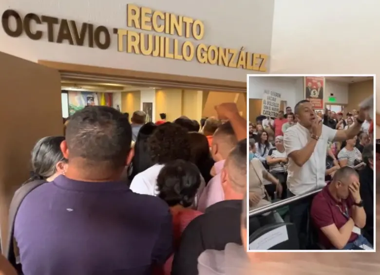 Así estuvo la sesión del cabildo abierto realizado el pasado 24 de marzo en Sabaneta. FOTO: Cortesía