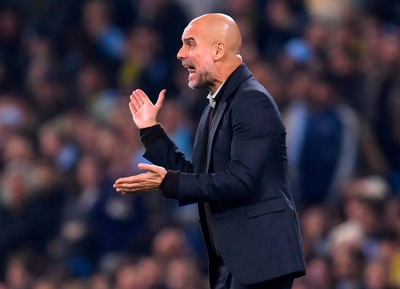 Pep Guardiola alcanzará este domingo su partido número mil como entrenador profesional. Foto: GETTY