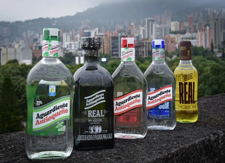 Algunos de los licores de la FLA que obtuvieron la distinción del Icontec. FOTO: Cortesía FLA