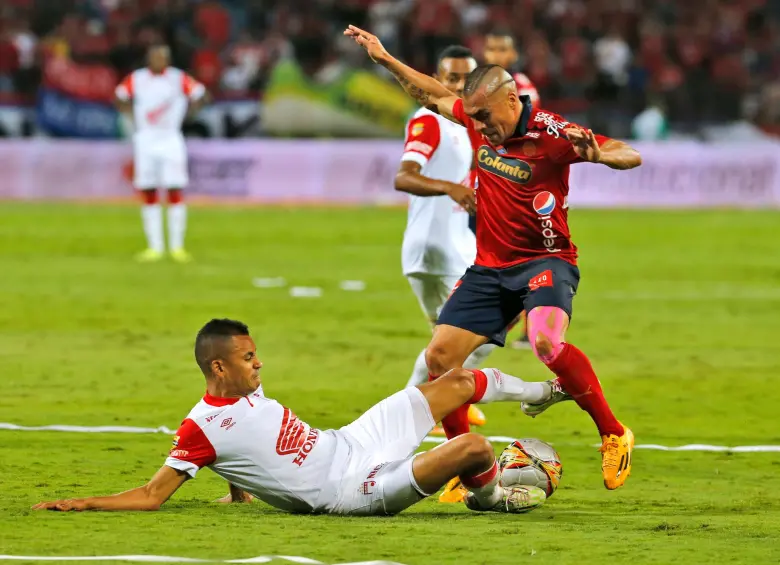 El futbolista Vladimir Marín fue una de las figuras del Medellín en el segundo semestre de 2014, cuando jugó la final contra Santa Fe. FOTO: JUAN ANTONIO SÁNCHEZ