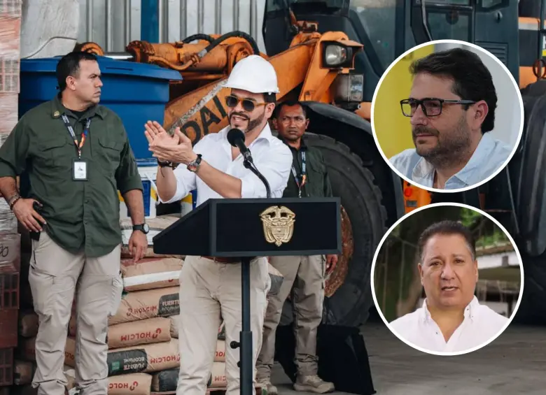 El presidente Abelardo de la Espriella encargó al empresario Jaime Uribe como gerente del “Fondo Milagro” mientras Juan Manuel Muñoz, quien gerenció su campaña en el Valle, será gerente en ese departamento. Foto: Cortesía/Redes sociales/Captura de video.