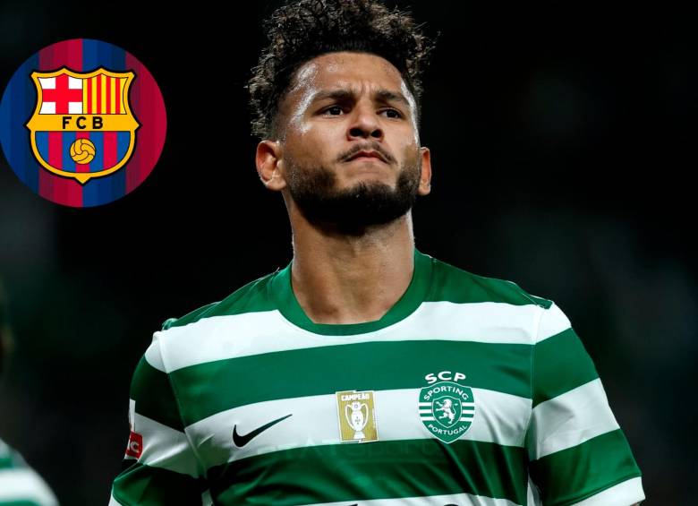 Luis Javier Suárez jugó el Mundial 2026 con Colombia. FOTOS: X SportingCP y FCBarcelona