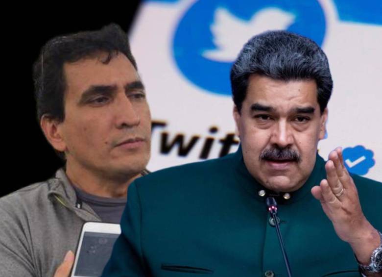 A Milton Rengifo le encontraron al menos 12 trinos en los que criticó a Nicolás Maduro. FOTOS COLPRENSA Y TWITTER @NicolasMaduro