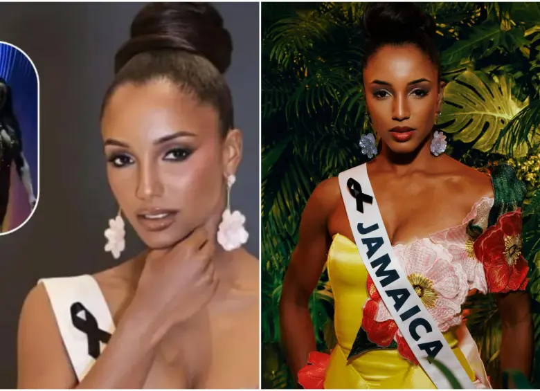 La representante de Jamaica en Miss Universo 2025, Gabrielle Henry. FOTO: Captura video de redes sociales y @MissUniverse 