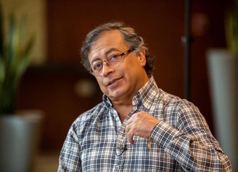 Gustavo Petro dijo que la amenaza muestra la desesperación política de los corruptos. FOTO Camilo Suárez